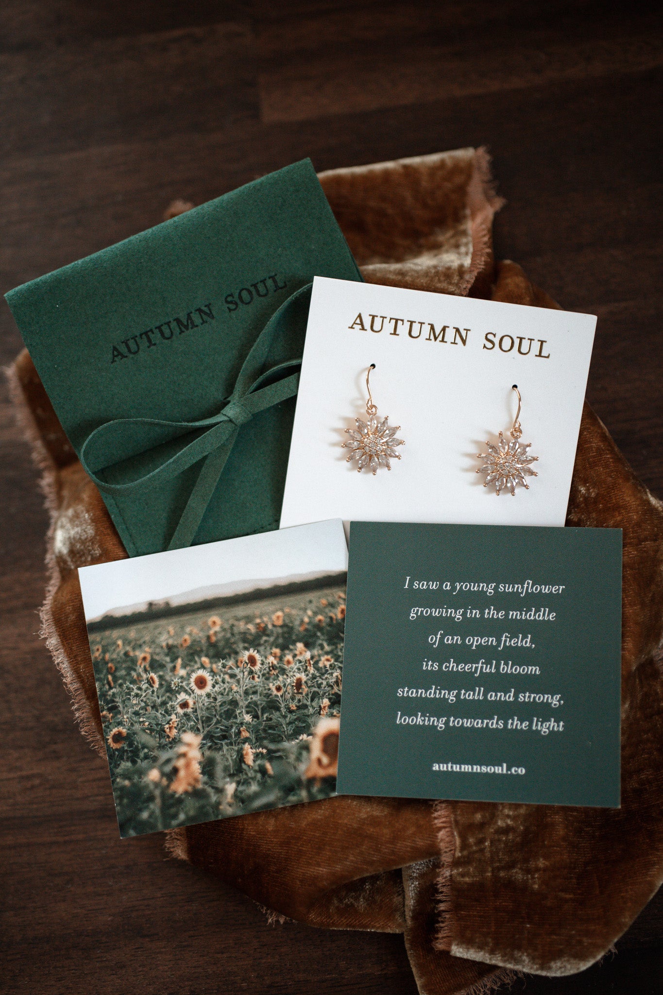 Stand Tall Like a Sunflower Seasonal Soul Box