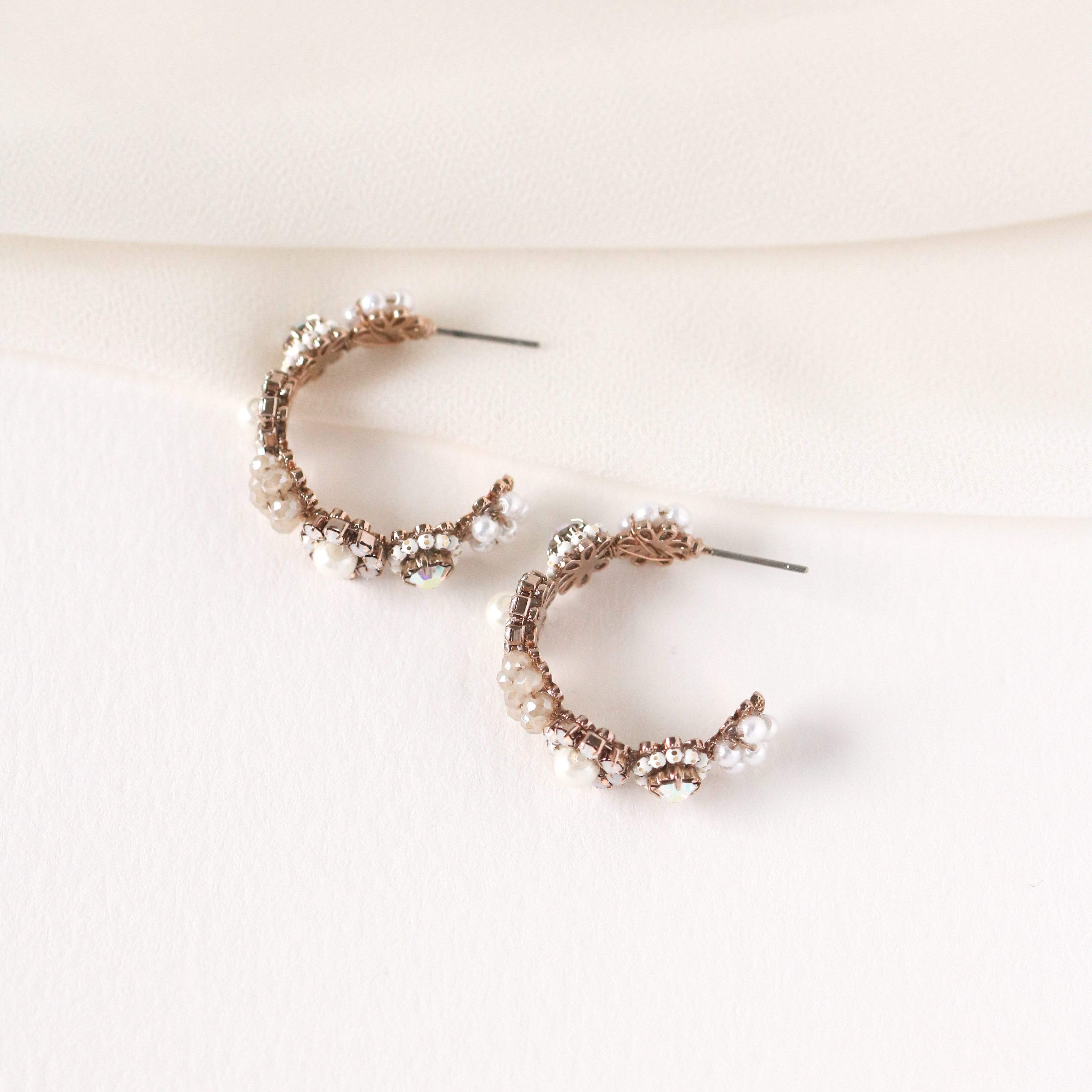 Bloom Crystal Earrings