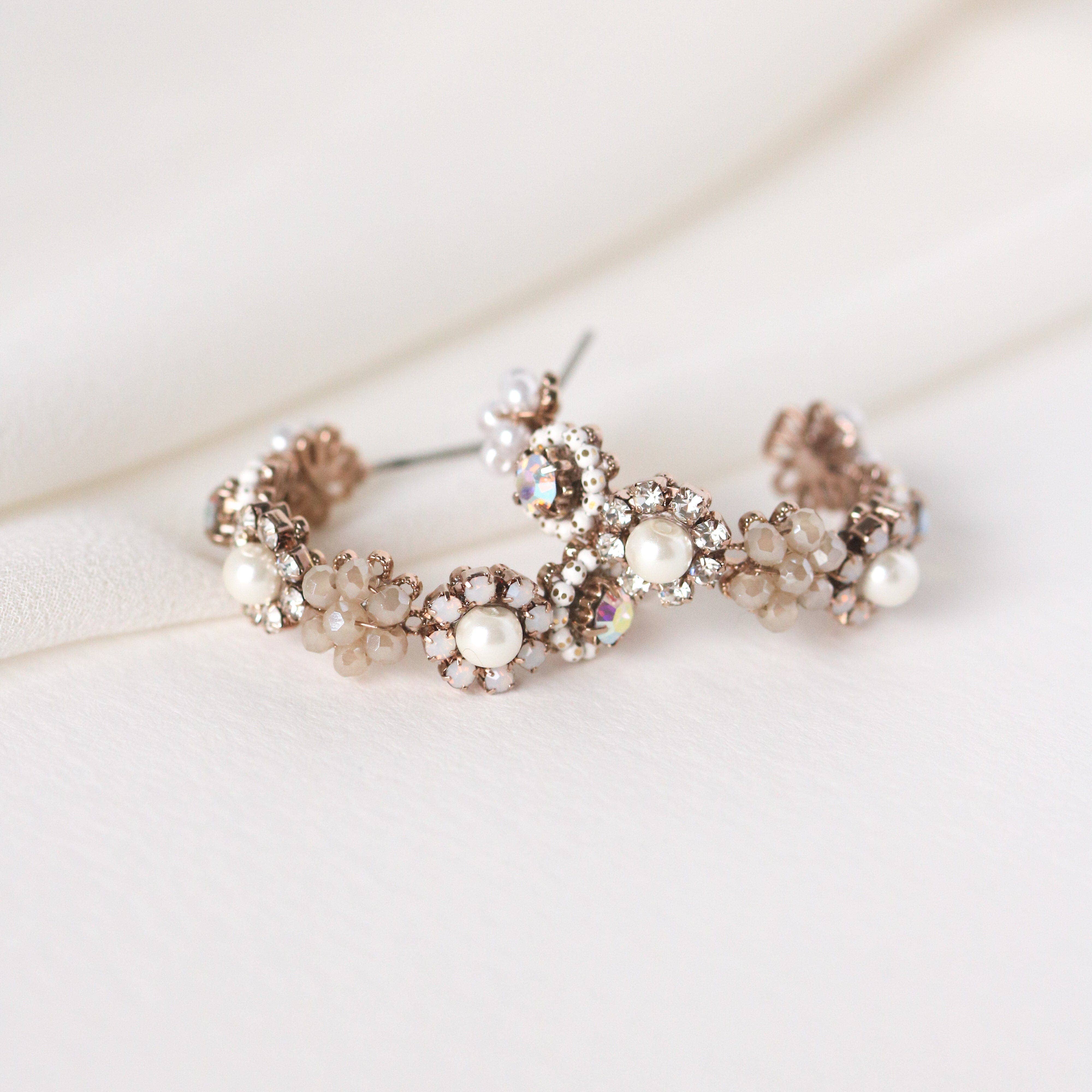 Bloom Crystal Earrings