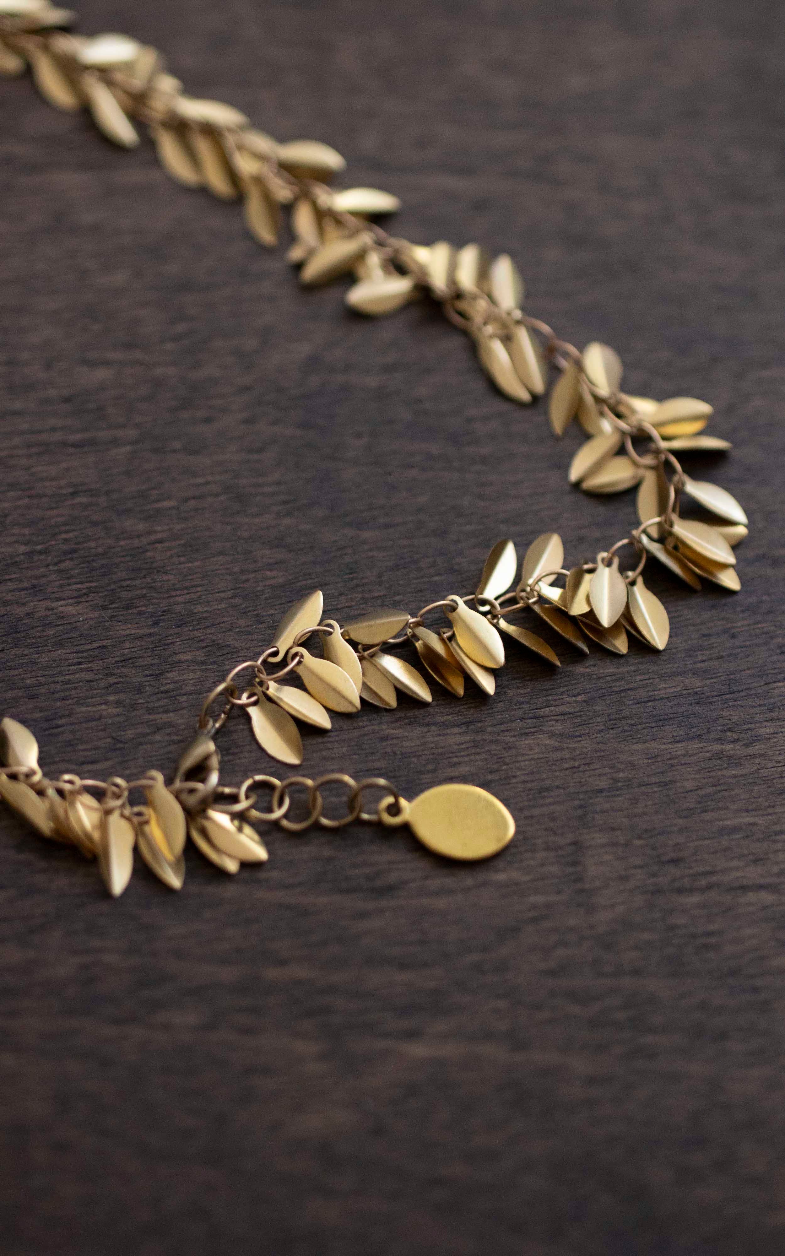Rustling Leaves Necklace