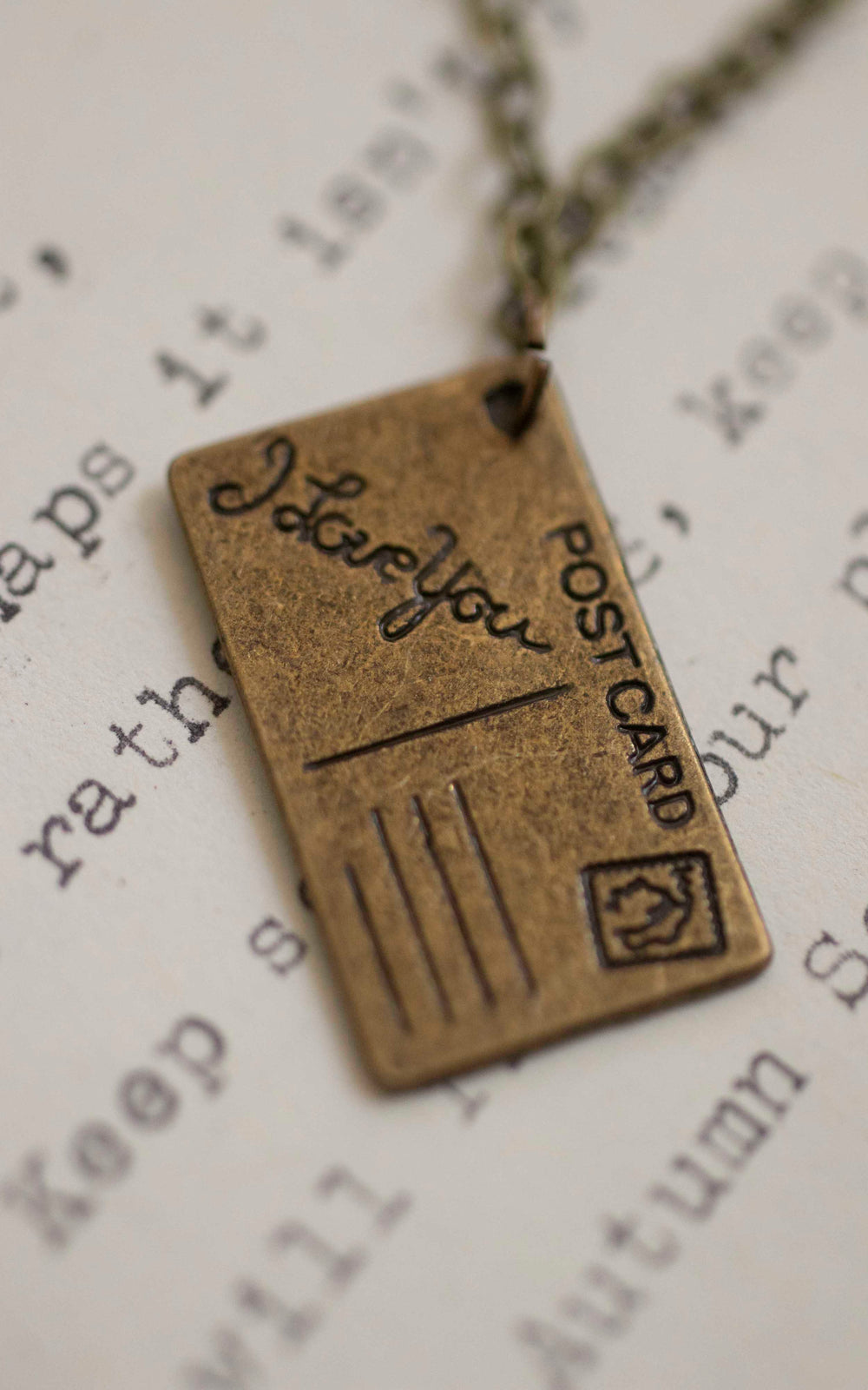 Love Letter Necklace