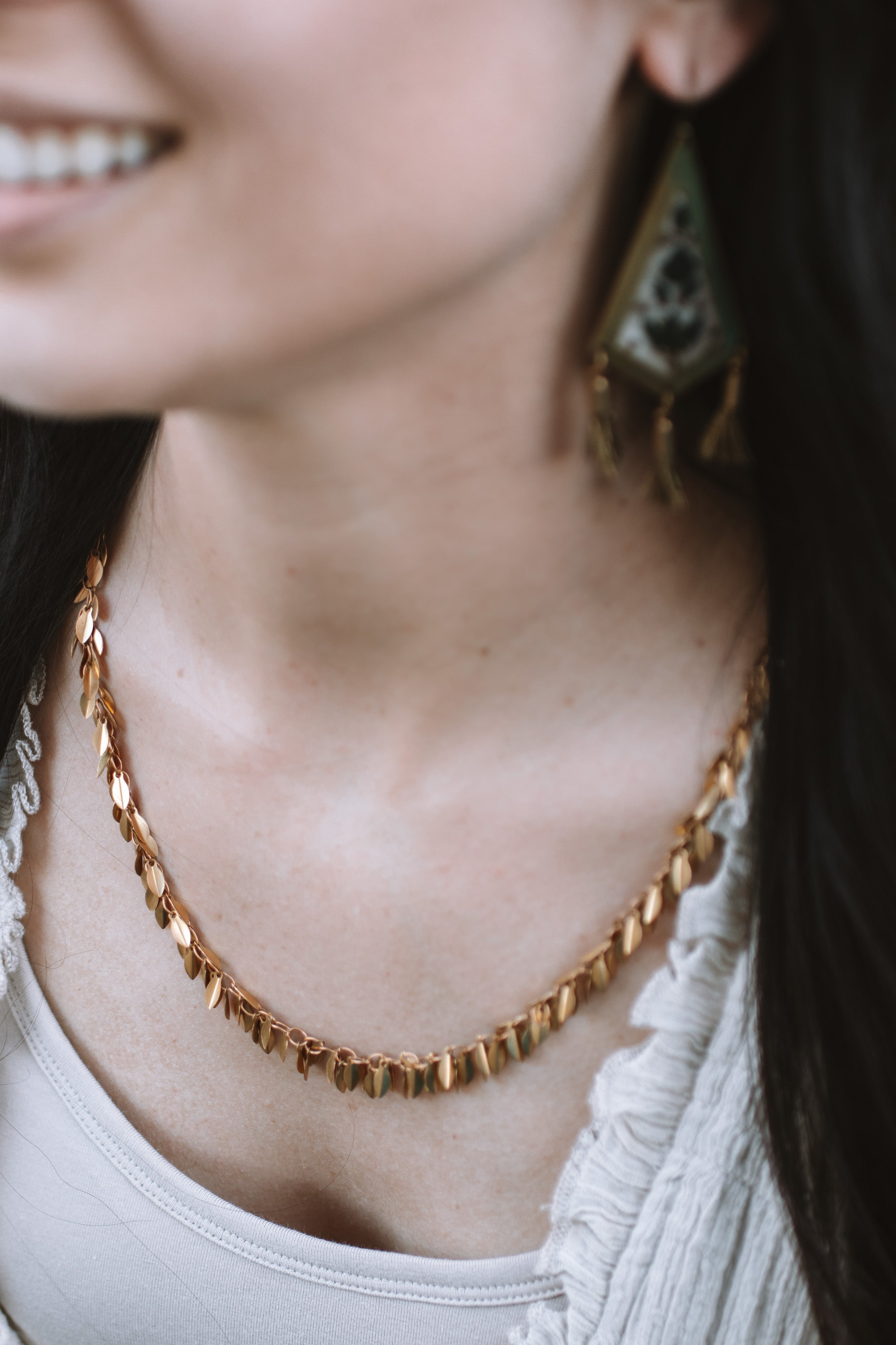 Rustling Leaves Necklace